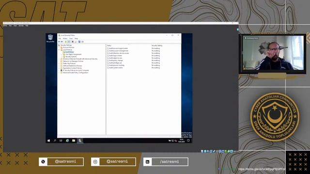 Siber Anadolu Toplulukları - Windows Advanced Security Auditing - @onuroktaycom смотреть онлайн