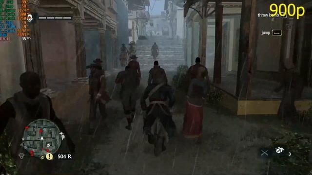 Assassin's Creed IV: Black Flag | R7 240 + i5 2500 | 8GB RAM | 720p & 900p & 1080p смотреть онлайн