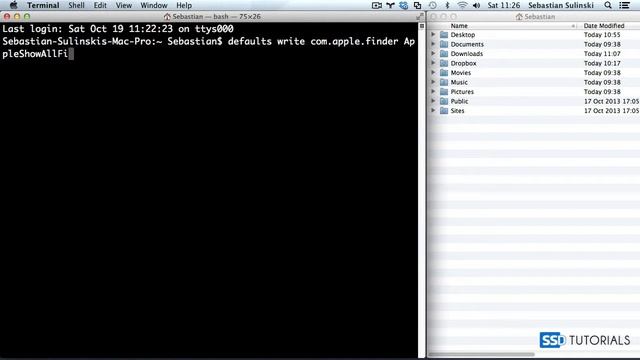 Show hidden files and directories on Mac смотреть онлайн
