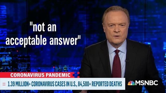 Lawrence: Trump's Reelection Plan Is To Lie About Coronavirus Deaths | The Last Word | MSNBC смотреть онлайн