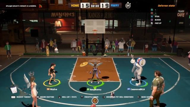 3on3 Freestyle: IT WAS LOOKING LIKE A LOSS BUT THEN MY AYLA TAKES OVER AND HITS THE GAME WINNER!!! смотреть онлайн