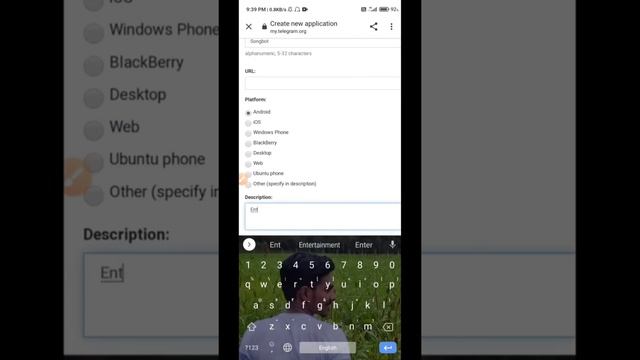 How To Get Telegram App Api I'd & Api Hash || @TamilBots смотреть онлайн