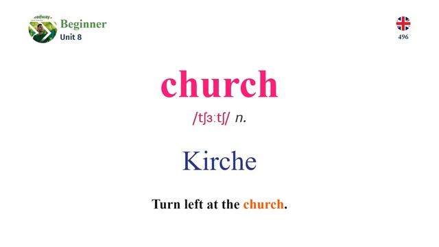 lernen english Headway Beginner Vocabulary Unit 1-14 (English - German) смотреть онлайн