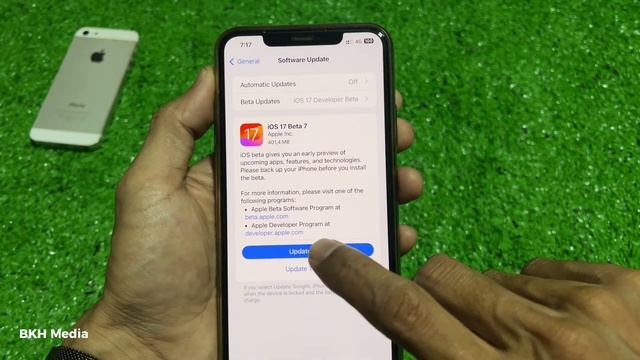 វិធីដំឡើង Version iPhone iOS 17 Beta 7 - Software Update iPhone 17 Beta 7 смотреть онлайн