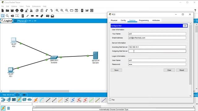 Email Server Configuration in Cisco Packet Tracer 7.3 | What is Email Server? | 2020 (বাংলা) смотреть онлайн