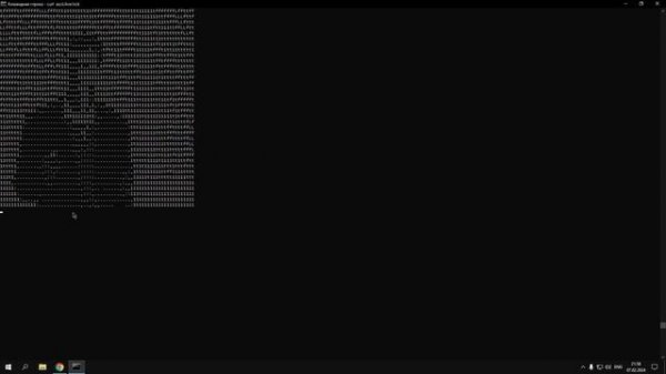 Рикролл в cmd windows 10