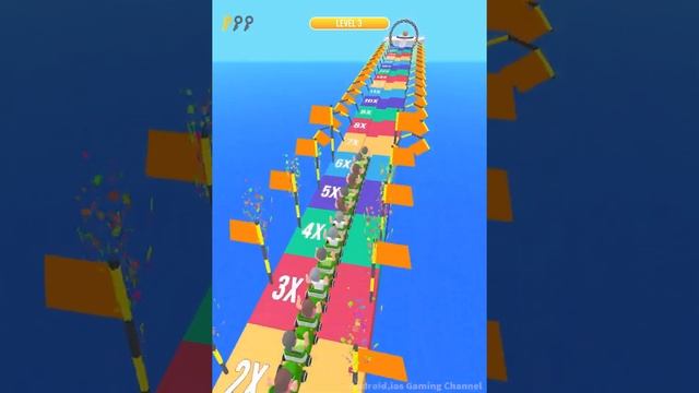 Cart Crash - All Levels Gameplay Android,ios (Levels 1-5) смотреть онлайн