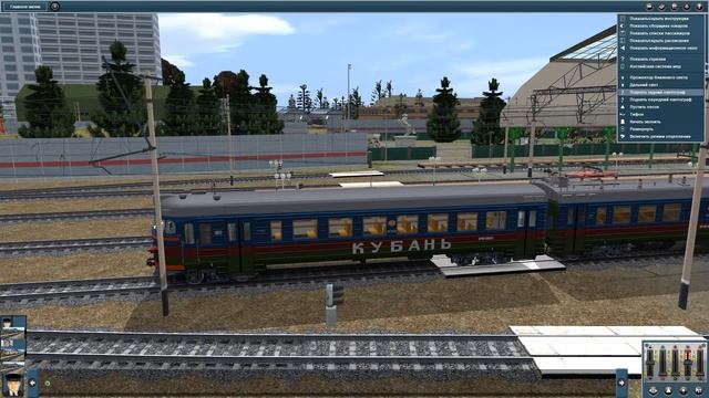 Trainz 12 электропоезда ЭР9П и ЭР9ПК смотреть онлайн
