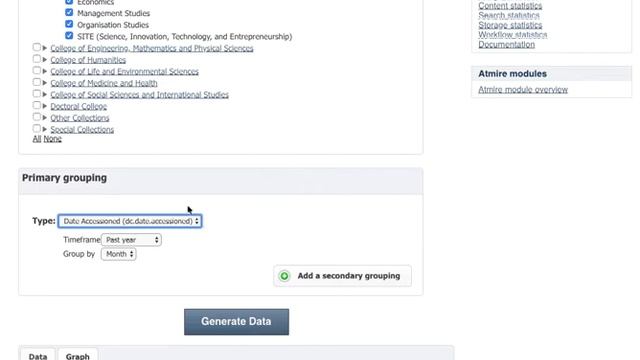 Content Analysis: counting how many items are deposited in particular DSpace collections, by month смотреть онлайн