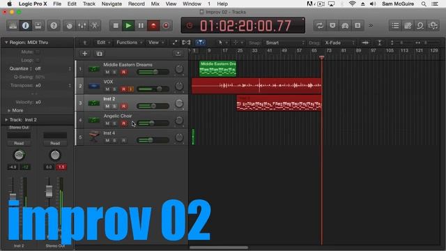 Logic Pro X - Improv 02 смотреть онлайн