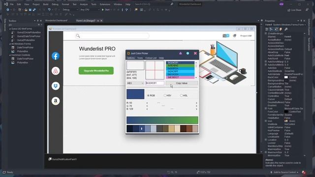 VB.NET - WonderList Dashboard | GUNAFRAMEWORK смотреть онлайн