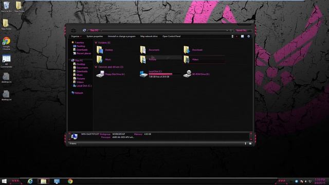 Mulisha Pink - Theme for Windows 7/8/10 смотреть онлайн