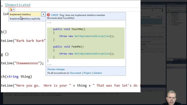 C# Object Oriented Programming 03 interface смотреть онлайн