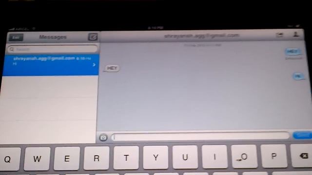iMessage on Mac Book Air смотреть онлайн
