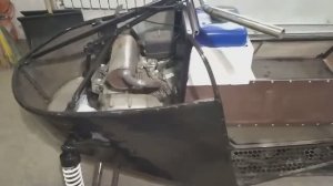 Самодельный снегоход с двигателем Лифан 6.5л.с (Часть 1)