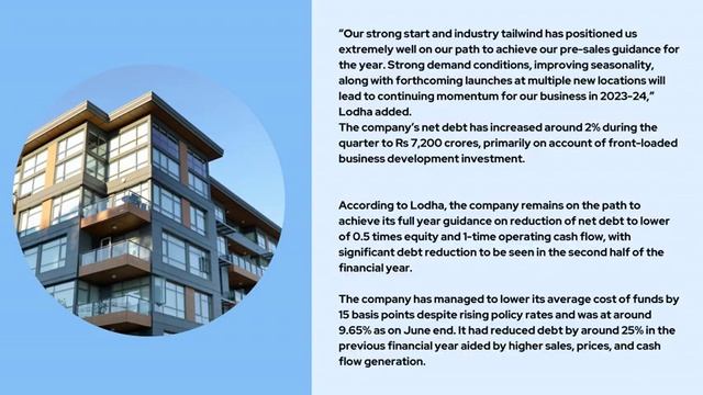 Lodha to exceed FY24 acquisition guidance, Rs 12,000 cr projects added in Q1 | Lodha group reviews смотреть онлайн