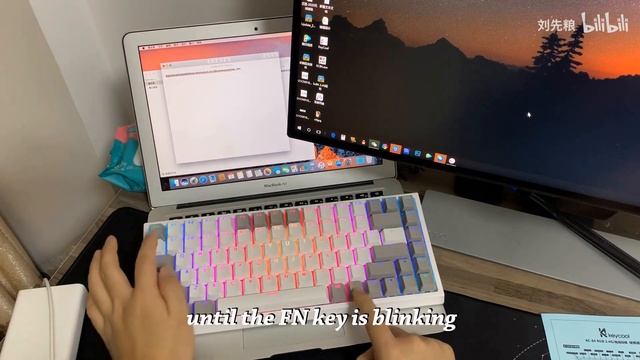 Keycool KC84 - HOW TO CONNECT 2.4G смотреть онлайн