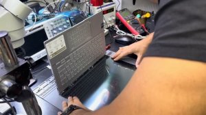 Replacement screen Asus zenbook 14 ux3204v (замена матрицы)