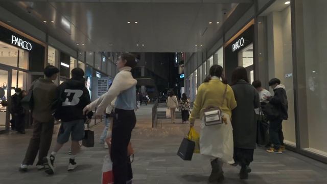 Shibuya - Night Walk in Tokyo, Japan【4K HDR】 смотреть онлайн