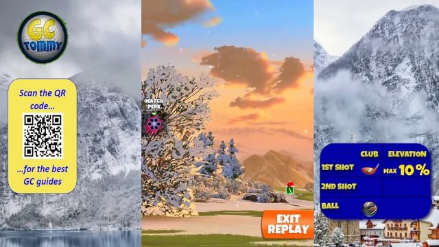 Master, QR Hole 2 - Par 5, ALBA - Snow Mountain 9-hole cup, *Golf Clash Guide* смотреть онлайн