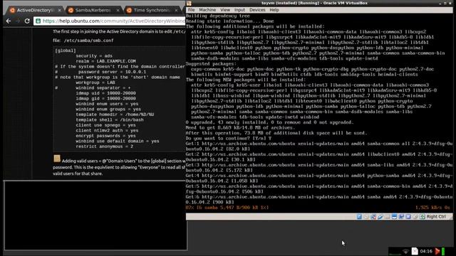 Joining Linux Server to Windows Domain смотреть онлайн