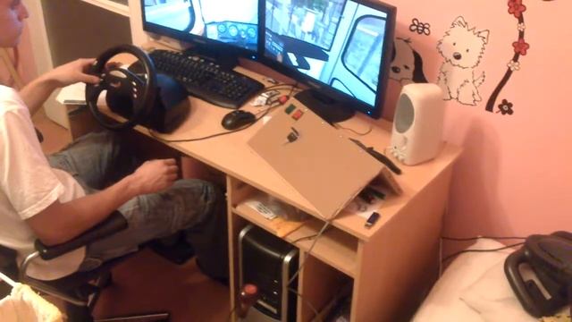 Omsi bus simulator + clutch + h shifter смотреть онлайн