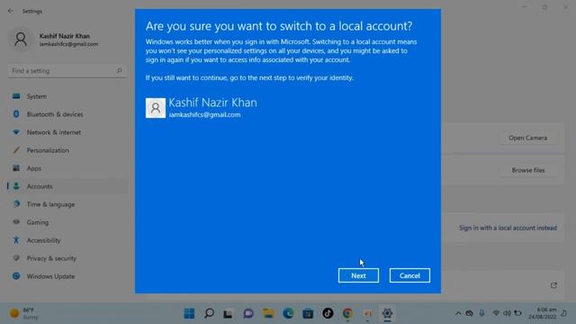 How to Sign Out of Microsoft Account in Windows 11 | Remove Microsoft Account in Windows 11 смотреть онлайн