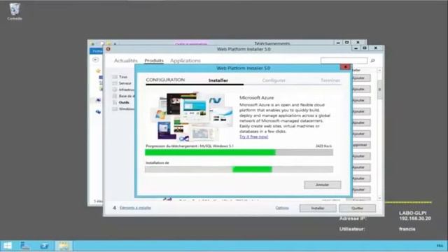 Installation de GLPI sous Windows 2008 R2 2016 смотреть онлайн