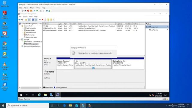 how to create another hard drive partition on windows server 2019 смотреть онлайн