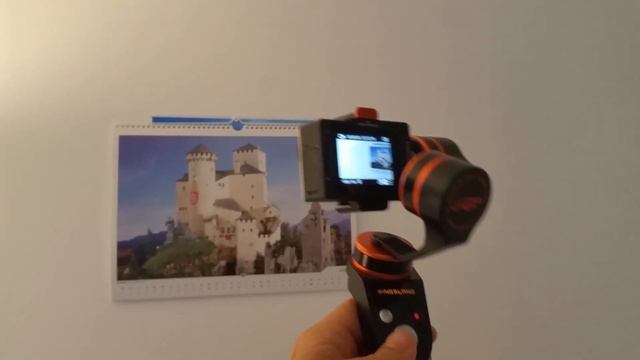 Demonstration of Vipro Handheld stabilizer 3 axis gimbal for gopro / IPhone/ Android phone смотреть онлайн