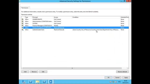 Windows Server 2012 Demonstration: Dynamic Access Control смотреть онлайн