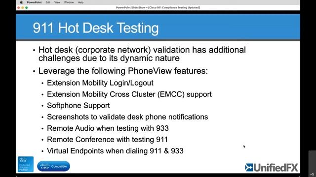 Cisco 911 Compliance Testing смотреть онлайн