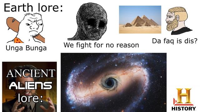 Earth Lore VS Ancient Aliens Lore (Ace Combat 04 X Gotye Meme Mashup) смотреть онлайн