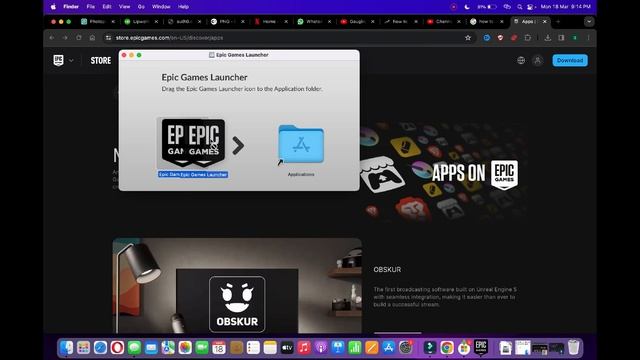 How To Install Epic Games Launcher On MacBook (2024) смотреть онлайн