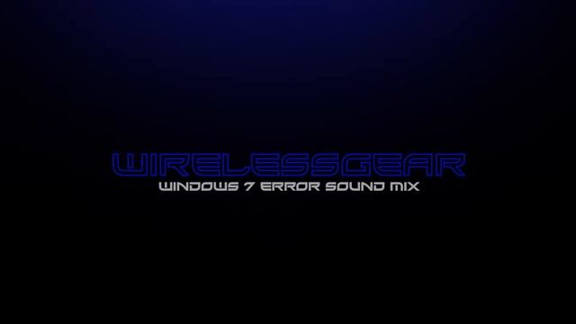 Wireless Gear Music - Windows 7 Error Mix смотреть онлайн