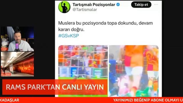 TFF YÖNETİCİSİ YUSUF GÜNAY'DAN TARİHİ GÖRÜNTÜ! GALATASARAY - KASIMPAŞA MAÇ SONU YAYINI смотреть онлайн