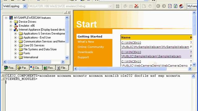 Create a WebCam application in Windows CE by using platform builder смотреть онлайн