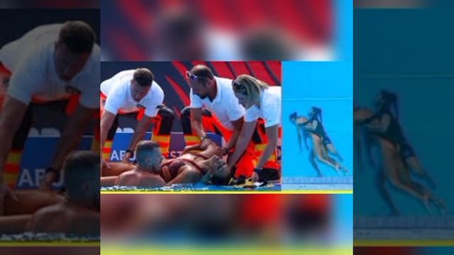 Andrea Fuentes rescuing the American Anita Álvarez video - anita alvarez lost consciousness Anita смотреть онлайн