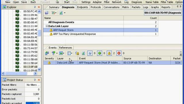 Quick Detect ARP Poisoning(ARP Spoofing) & ARP Flooding by Capsa смотреть онлайн
