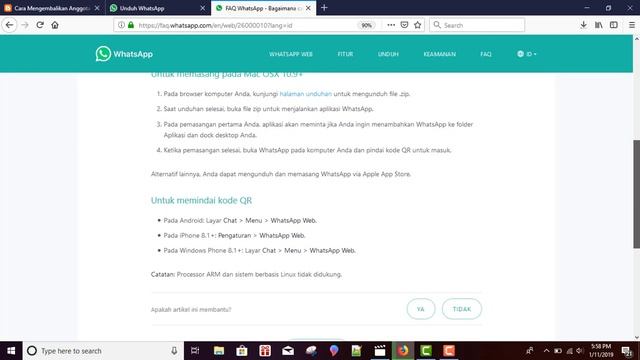Cara Instal WA di PC Windows 8/10 смотреть онлайн