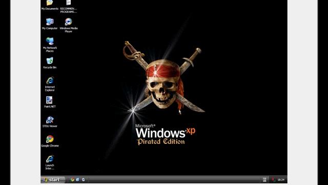 Windows XP Black Edition смотреть онлайн
