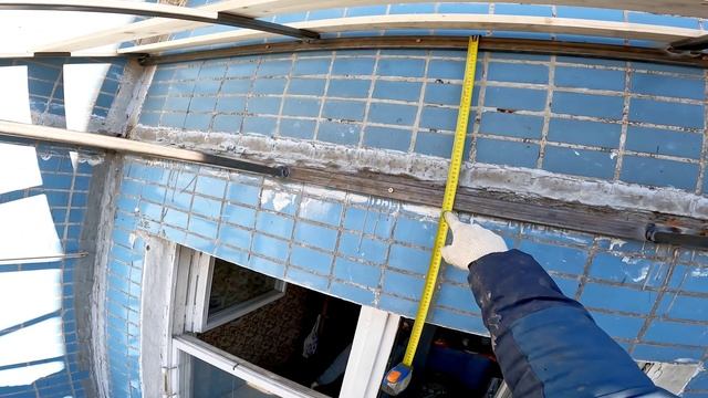 Крыша на балкон в Москве своими руками/Установка крыши на балкон/Ремонт крыши балкона/Течёт крыша!? смотреть онлайн