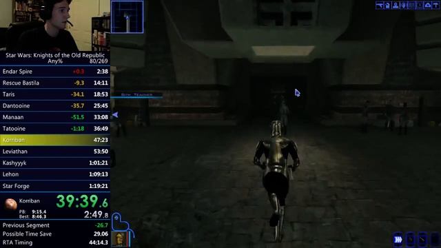 [Obsoleted] SW: KotOR Any% in 1:17:53 смотреть онлайн