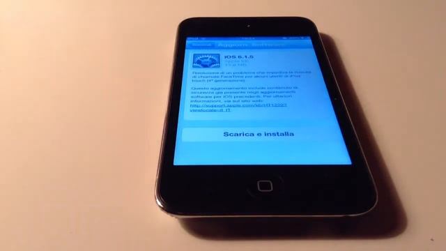 IOS 6.1.5 per iPod смотреть онлайн