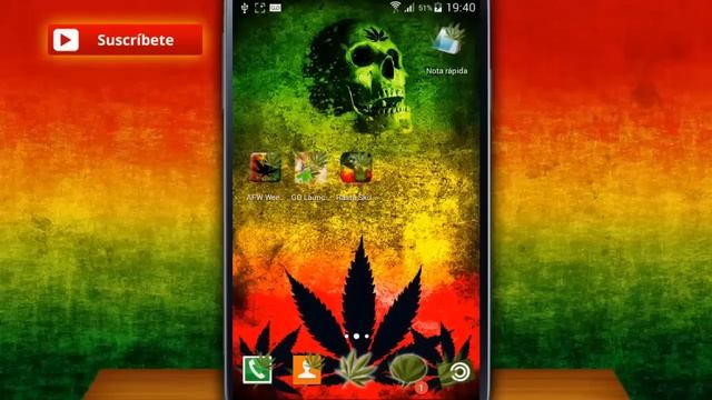 PERSONALIZACION MARIHUANA PARA ANDROID / Pack de personalizacion Android 2015 смотреть онлайн