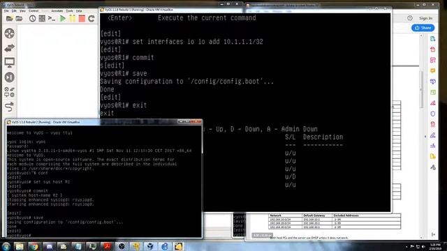 VyOS Lab Walkthrough Part 3: CLI Basics, Hostnames, Loopbacks, Static Default Route смотреть онлайн