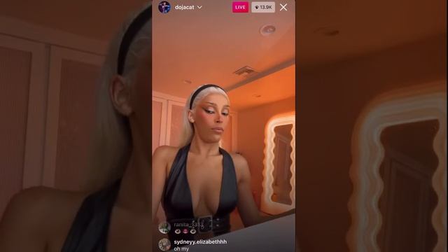 Doja cat previews new song on ig live смотреть онлайн
