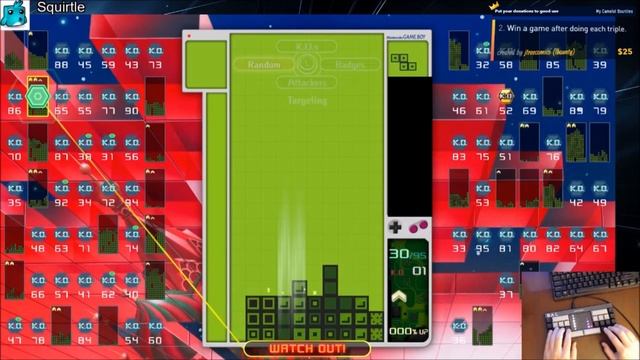Tetris 99 Bounty - "Classic Tetris Time!!" смотреть онлайн