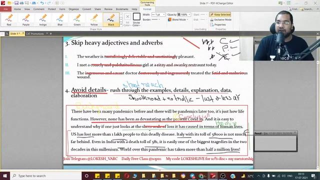 How to solve reading comprehension passages quickly | Tricks and Strategies | rc for cat 2021 | D-1 смотреть онлайн