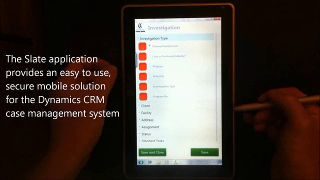 InfoStrat Microsoft Windows 7 Slate for Dynamics CRM Case Management смотреть онлайн